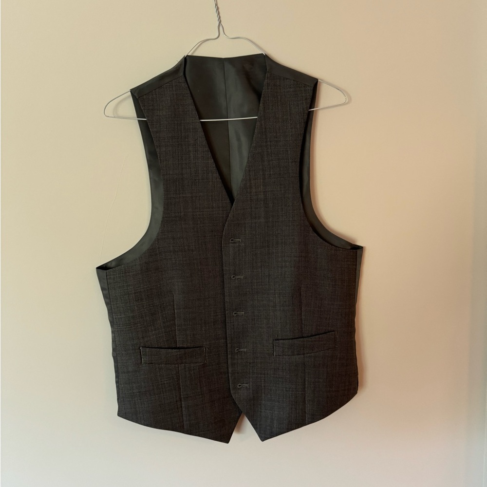 Men’s Grey Dress Vest
